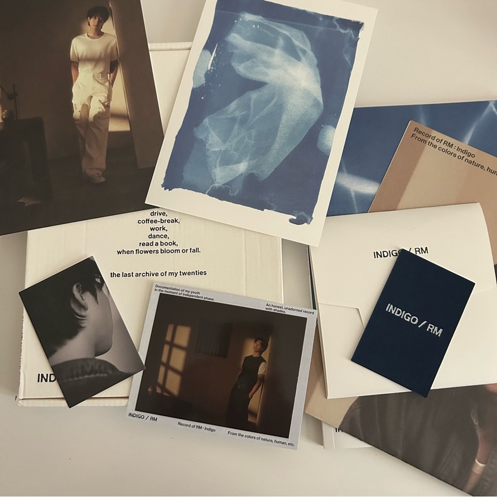 BTS RM Indigo Album